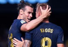 Zinedine Zidane said Gareth Bale is “going to stay” at Real Madrid after the Welsh forward set up Karim Benzema’s opening goal in a 3-1 victory at Celta Vigo.
