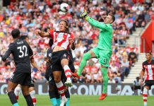 Liverpool beat Southampton to secure an 11th successive top-flight victory and equal their best-ever Premier League winning run – despite a late blunder by goalkeeper Adrian.