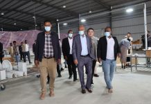 Regional chief inspects manufacturing hubs in North Shewa as factories push to boost exports