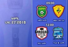 የጣና ሞገዶቹ ከሸገር ከተማ ዛሬ ይጫወታሉ።