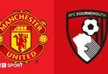 ማንቸስተር ዩናይትድ ምሽት በርንማውዝን ይገጥማል።