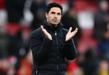 ሚኬል አርቴታ የወሩ ምርጥ አሠልጣኝ ተብለው ተመረጡ።