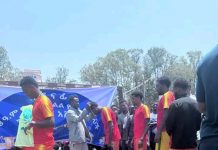አዴት ከተማ የምዕራብ አማራ የቮሊቮል አሸናፊ ኾነ።