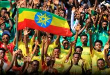 #ትልቅ_ሀገር_ትልቅ_ሕዝብ_ታላቅ ርዕይ! ዐይን ያየው የአፍሪካ ምልክቱን ሰንደቅዓላማ፤ ጆሮ የሰማው የእናት ኢትዮጵያን መዝሙር ነበር።