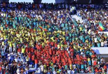 ዐይን ያየው የአፍሪካ ምልክቱን ሰንደቅዓላማ፤ ጆሮ የሰማው የእናት ኢትዮጵያን መዝሙር ነበር።