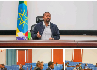 ጠቅላይ ሚኒስትር ዐቢይ አሕመድ ከፌዴራል እና ከክልል የሥራ ኀላፊዎች ጋር በመጪው ምርጫ ዙሪያ ተወያዩ።