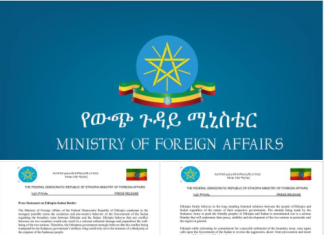 የሱዳን ጦር የሦስተኛ ወገን ፍላጎት ለማሳካት እያደረገ ያለውን እንቅስቃሴ እንዲያቆም የኢትዮጵያ የውጭ ጉዳይ ሚኒስቴር አሳሰበ፡፡