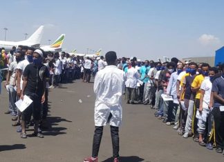 338 ዜጎች ከሳዑዲ አረቢያ ወደ ሀገራቸው ተመለሱ