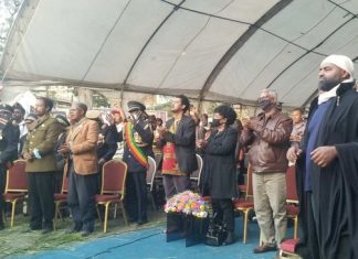 የዓድዋ ተጓዦች የመዝጊያ መርኃ ግብር በአዲስ አበባ እየተካሄደ ነው።
