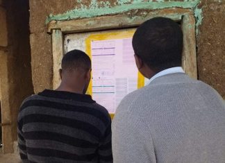 በስማዳ ምርጫ ክልል አንድ እና ሁለት ጊዜያዊ የምርጫ ውጤቶች በየምርጫ ጣቢያ እየተገለጸ ነው፡፡