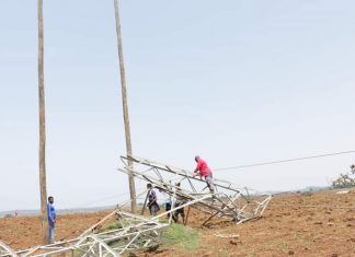 የኤሌክትሪክ መሠረተ ልማት ስርቆት አሳሳቢ እንደኾነበት የአማራ ክልል ኤሌክትሪክ አገልግሎት ገለጸ፡፡