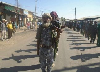 ʺቢልኩበት ላከ ቢጠሩት እንቢ አለ፣ መውዜሩን በጫንቃው በወገቡ ሽጉጥ እያንከባለለ”