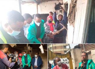 የትምህርት ሚኒስቴር ከፍተኛ የሥራ ኀላፊዎች የአቅመ ደካሞችን ቤት በማደስ የክረምት በጎ አድራጎት መርኃግብርን አስጀመሩ፡፡
