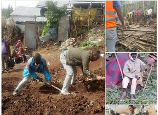 በደሴ ከተማ የክረምት በጎ ፈቃድ አገልግሎት የአቅመ ደካሞችን ቤት በማደስ ተጀመረ።