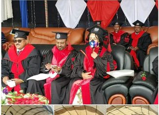 የደብረ ታቦር ዩኒቨርሲቲ በልዩ ልዩ የትምህርት መስኮች ያስተማራቸውን ተማሪዎች አስመረቀ።
