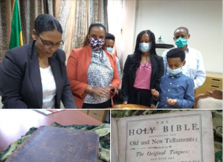 ከ250 ዓመታት በፊት የታተመ የመጽሐፍ ቅዱስ ቅጂ ለባሕል እና ቱሪዝም ሚኒስቴር ተበረከተ፡፡