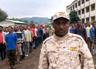 ወጣቶች ለህልውና ዘመቻው ስልጠና እየወሰዱ ነው፡፡