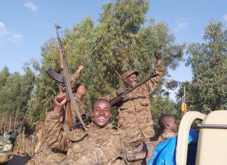 በአሸባሪው ቁንጮ ፃድቃን ገ/ትንሣይ የሚመራው የጠላት ኅይል በመከላከያ ሠራዊታችን ተመታ።