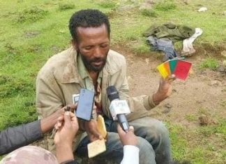 የአሸባሪው ሕወሓት ሌተናል ኮሎኔል ገብረህይወት ገብረአላፍ ከጋሳይ ግንባር የወገን ጦር መድረሻ ሲያሳጣው እጁን ለመከላከያ ሠራዊት ሰጥቷል።