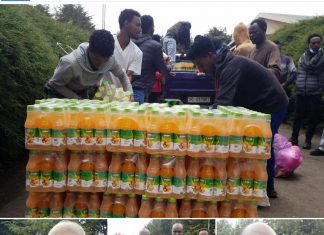በሰሜን አሜሪካ የአማራ ማኅበር ለደባርቅ ሆስፒታል የምግብና የአልባሳት ድጋፍ አደረገ።