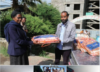 ጅግጅጋ ዩኒቨርሲቲ በደሴ ከተማ ለተጠለሉ ተፈናቃዮች የሚውል የምግብ እና የቁሳቁስ ድጋፍ አደረገ፡፡