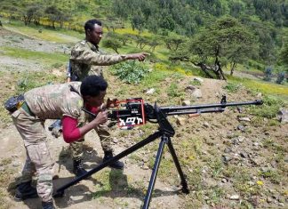 የሽብርተኛው ትህነግ ወራሪ ቡድንን በመደምሰስ ወርቃማ ድል እየተጎናጸፉ መሆኑን የአማራ ክልል ልዩ ኃይል የመቅደላ ብርጌድ አባላት ገለጹ፡፡