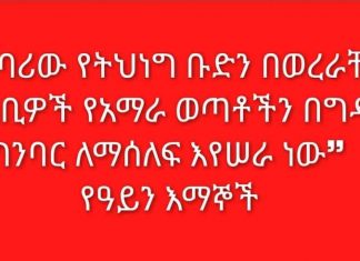 ❝አሸባሪው የትህነግ ቡድን በወረራቸው አካባቢዎች የአማራ ወጣቶችን በግዳጅ ግንባር ለማሰለፍ እየሠራ ነው❞ የዓይን እማኞች