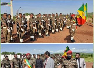 የብላቴ የልዩ ዘመቻዎች ኃይል ማሰልጠኛ ማዕከል በመሠረታዊ ውትድርና ያሰለጠናቸውን የሠራዊት አባላት አስመረቀ።