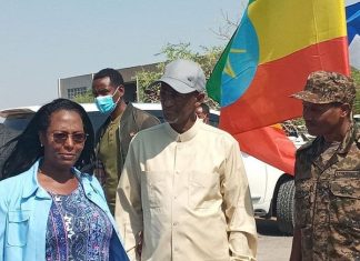 የአዲስ አበባ ከተማ አስተዳደር በአፋር ግንባር ከ10 ሚሊየን ብር በላይ ግምት ያላቸው ሰንጋዎችን ድጋፍ አደረገ፡፡