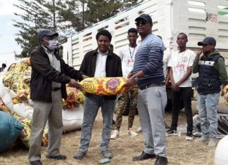 በውጭ ሀገራት የሚኖሩ የጂንካ ተወላጆች እና የአማራ ወዳጆች ለተፈናቀሉ ወገኖች ድጋፍ አደረጉ፡፡