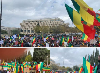 በእስራኤል የሚኖሩ ኢትዮጵያውያን አንዳንድ ምዕራባውያን ሀገራት በኢትዮጵያ ላይ እያደረጉ ያሉትን ጫና በመቃወም ሰልፍ እያካሄዱ ነው፡፡