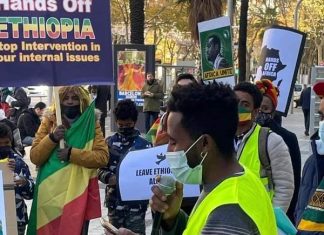 በስፔን ባርሴሎና የሚኖሩ ኢትዮጵያውያን በኢትዮጵያ የውጭ ሀገራትን ጣልቃገብነት ተቃውመዋል።