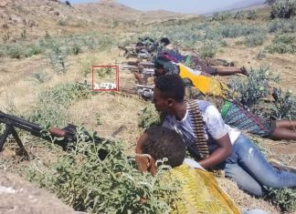 አነጣጥሮ ተኳሽ ጀግና የምትወዱ ከእነ አጅሮች ሀገር ራያ ውረዱ”