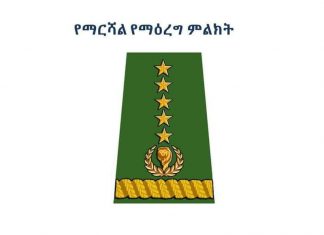 የመከላከያ ሠራዊቱ ሲጠቀምበት በቆየው የማዕረግ ምልክት ላይ ማሻሻያዎችን አደረገ።