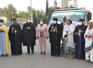 በኢትዮጵያ ኦርቶዶክስ ተዋሕዶ ቤተክርስቲያን አዲስ አበባ ሀገረ ስብከት የቦሌ ክፍለ ከተማ አብያተ ክርስቲያናት በጦርነት ለተጎዱ ወገኖች ከ15 ሚሊዮን ብር በላይ ድጋፍ አደረጉ።