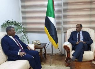 አምባሳደር ይበልጣል አዕምሮ ከሱዳን ተጠባባቂ የውጭ ጉዳይ ሚኒስትር አምባሳደር አሊ አልሳዲቅ ጋር በኹለትዮሽና ቀጣናዊ ጉዳዮች ዙሪያ መከሩ፡፡