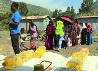 የኢትዮጵያ ካቶሊካዊት ቤተክርስቲያን የማኅበራዊና ልማት ኮሚሽን እና ኮርድ ኤድ በአሸባሪው የትግራይ ወራሪ ቡድን ጉዳት ለደረሰባቸው ወገኖች ድጋፍ አደረጉ።