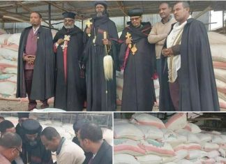 የኢትዮጵያ ኦርቶዶክስ ተዋህዶ ቤተ ክርስቲያን ቅዱስ ሲኖዶስ ከ1 ነጥብ 5 ሚሊየን ብር በላይ የሚገመት የዳቦ ዱቄት ለተጎጂዎች ድጋፍ አደረገ።