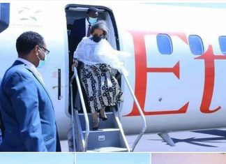 የኢፌዴሪ ፕሬዚዳንትና የተባበሩት መንግሥታት ድርጅት ምክትል ዋና ጸሐፊ ጅግጅጋ ገቡ።