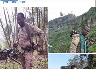 ʺየጠላት ግልገል ቁሞ ሲያንቀራጭ፣ በአፉ አስገባበት እንደ አንቃር ቆራጭ “