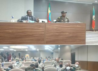 በኢትዮጵያ ለሚገኙ የውጭ ሀገራት ወታደራዊ አታሼዎች በወቅታዊ ሀገራዊ ኹኔታ ገለጻ ተደረገ።