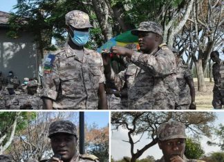 በኢ.ፌ.ዴ.ሪ አየር ኃይል በማዕከላዊ አየር ምድብ የመቆያ ጊዜያቸውን ለሸፈኑ እና በሥራ አፈፃፀማቸው የላቀ ውጤት ላስመዘገቡ የሠራዊት አባላት የማዕረግ ሹመት ተሰጠ።
