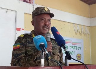 የአሸባሪውን የትግራይ ወራሪ ቡድን አጀንዳ ሕዝቡ ከሠራዊቱ ጋር በመኾን ሊያከሽፍ እንደሚገባ ሌተናል ጀነራል ዘውዱ በላይ አሳሰቡ።