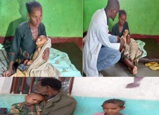 የሕጻናት የሲቃ ድምጽ በዋግ።