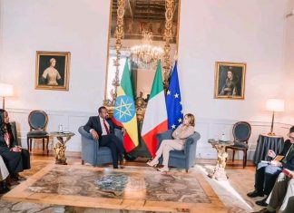 ጠቅላይ ሚኒስትር ዐቢይ አሕመድ ከጣልያን ጠቅላይ ሚኒስትር ጋር ውይይት ማድረጋቸውን ገለጹ።