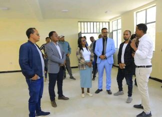በጎንደር ከተማ የትምህርት ቤቶችን ደረጃ ማሻሻያ ግንባታ እየተካሄደ ነው።