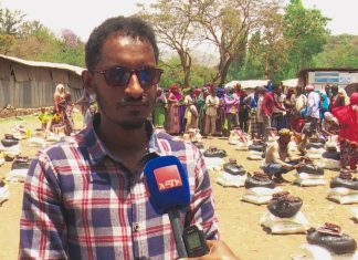 “ኢማን ኢስላሚክ አሶሴሽን” ለተፈናቀሉ ወገኖች ድጋፍ አደረገ።