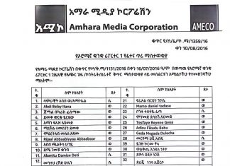 የፈተና ጥሪ ማስታወቂያ