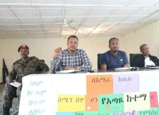 ለአጣዬ ከተማ እና አካባቢው ሰላም መኾን ወጣቶች የድርሻቸውን እንዲወጡ ተጠየቀ።