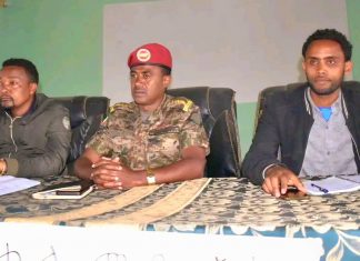 ማኅበረሰቡ ከፀጥታ ኃይሉ ጎን በመኾን ለአካባቢው ሰላም እየሠራ መኾኑ ተጠቆመ።
